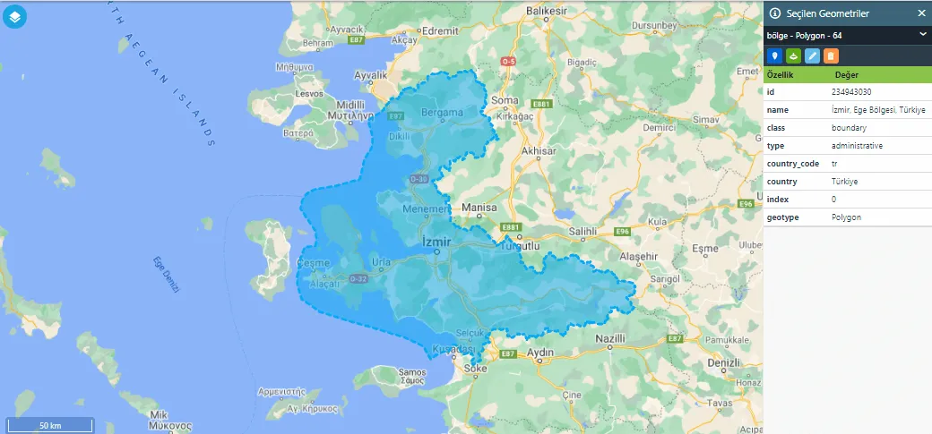 Finding District Polygon