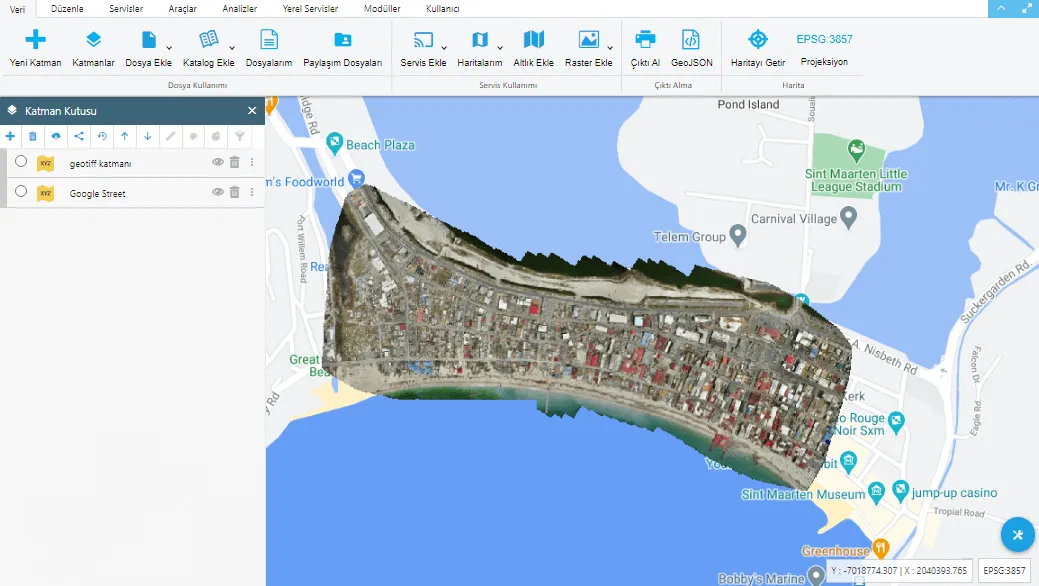 View GeoTiff