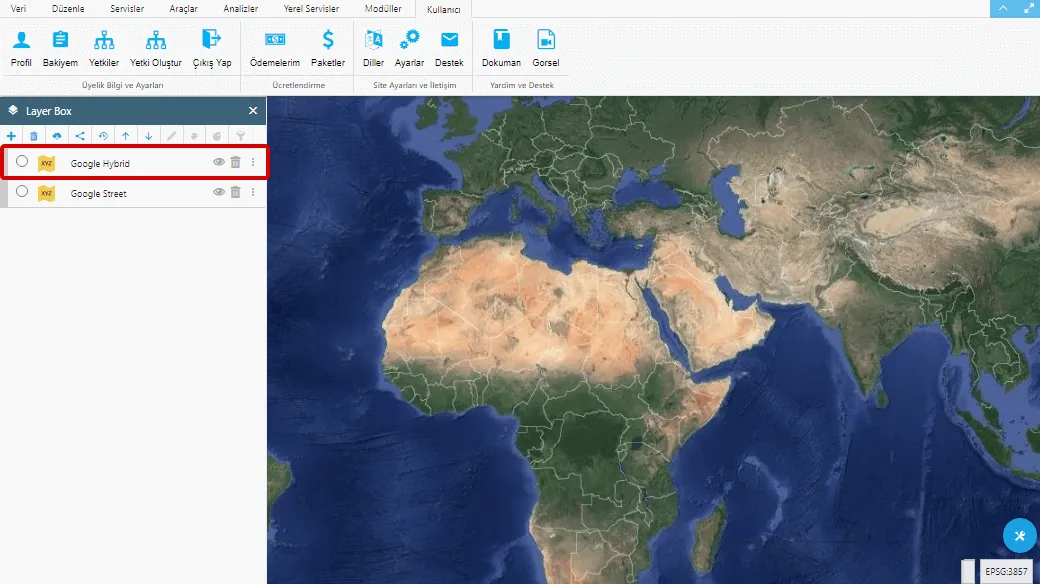 Adding Google Street Map