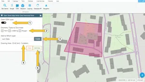 Downloading Open Street Map (OSM) Vector Data From The Map