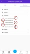 Feature Attribute Table - Operations